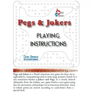 Pegs and Jokers Game Manual