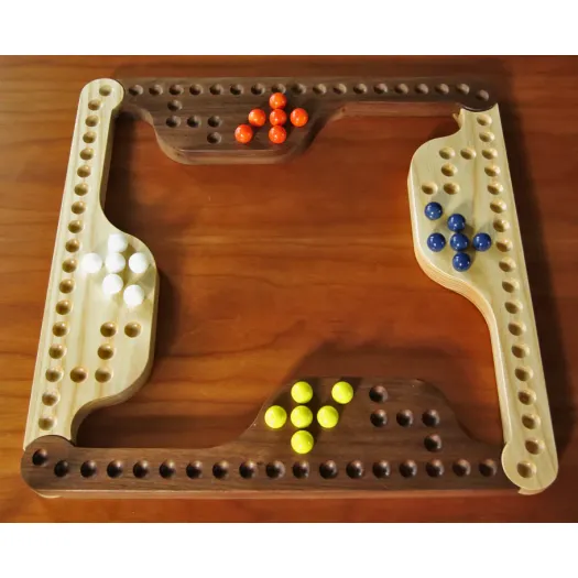 4 Player Marbles and Jokers Game