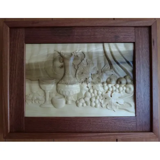 Framed 3d Carving