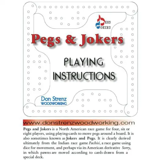 Pegs and Jokers Manual