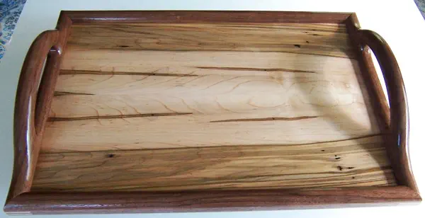 wood serving tray