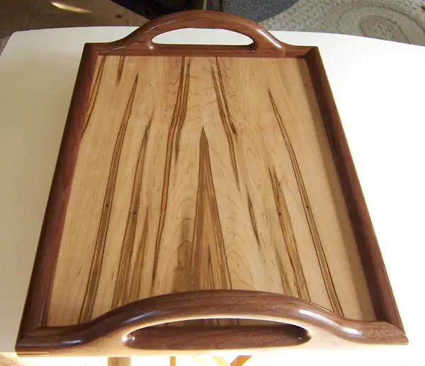 wood serving tray