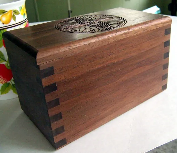 walnut wood box