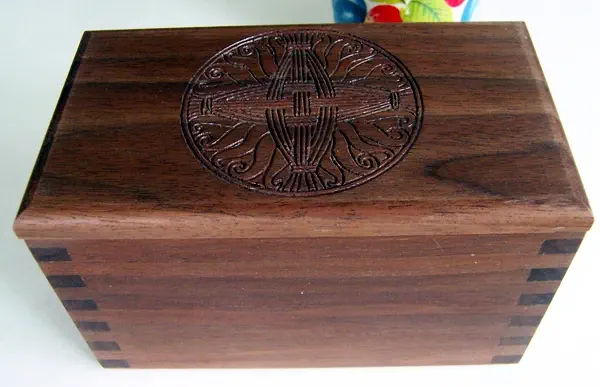 walnut wood box