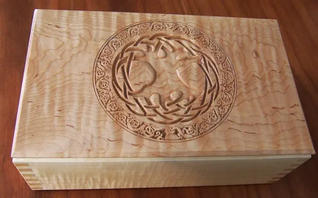 wood tree of life box