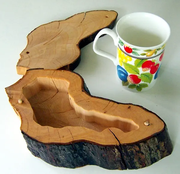 cypress slab box