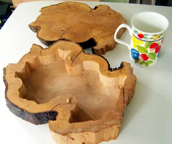cypress slab box
