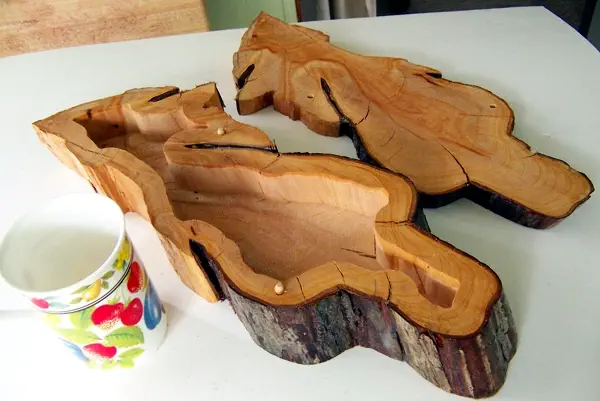 cypress slab box