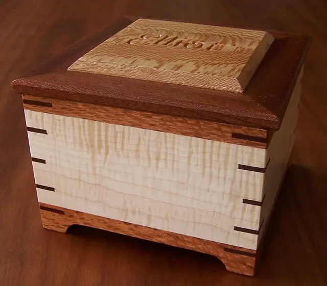 cypress slab box