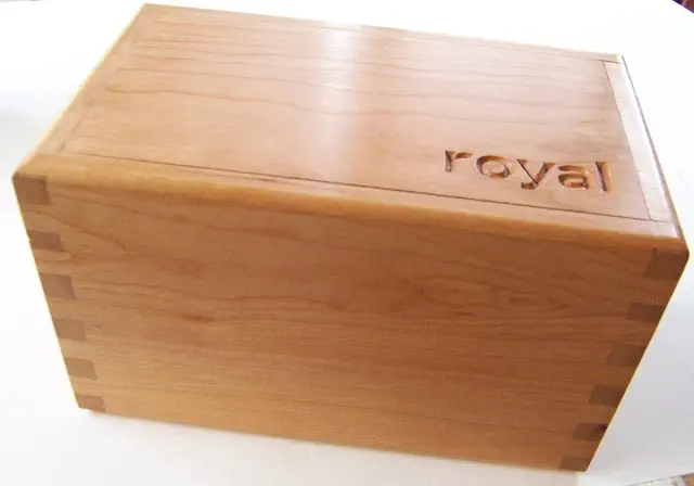 cherry wood box